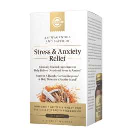 Buy Solgar Stress & Anxiety Relief Tablets Supplement in [storefront]