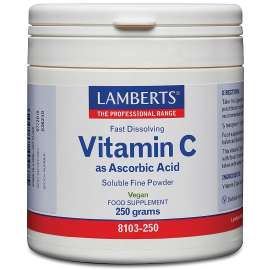 Buy Lamberts 250g Vitamin C Ascorbic Acid Powder Supplement in [storefront]