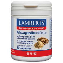 Buy Lamberts 6000mg Ashwagandha 60 Capsules Supplement in [storefront]