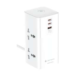 Buy Lightwave LW-EXT-43U 4 Port Power Extension with 4 USB Ports in [storefront]