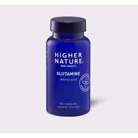 Buy Higher Nature 500mg Glutamine Amino 90 Capsules Supplement in [storefront]