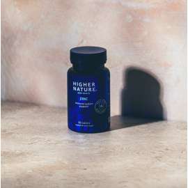 Buy Higher Nature Zinc 20mg plus Copper 90 Vegan Tablets Supplement in [storefront]