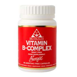 Buy BioHealth Vitamin B-Complex 60 Capsules Supplement in [storefront]