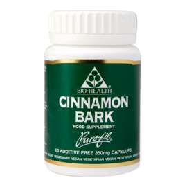 Buy BioHealth Cinnamon Bark 60 Capsules Supplement in [storefront]