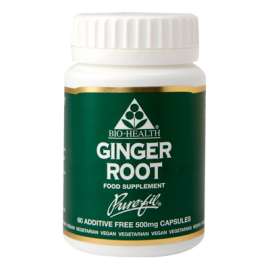 Buy BioHealth 500mg Ginger Root 60 Capsules Supplement in [storefront]