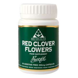 Buy BioHealth 325mg Red Clover 60 Capsules Supplement in [storefront]