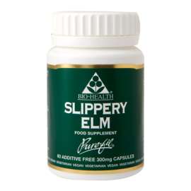 Buy BioHealth 300mg Slippery Elm Bark 60 Capsules Supplement in [storefront]