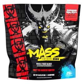 Buy Mutant Mass 2.72Kg Extreme 2500 Muscle Mass Gainer, Flavor: Vanilla Ice Cream in [storefront]