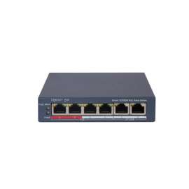 Buy Hikvision DS-3E1106P-EI/M 4 Port Fast Ethernet Smart POE Switch in [storefront]