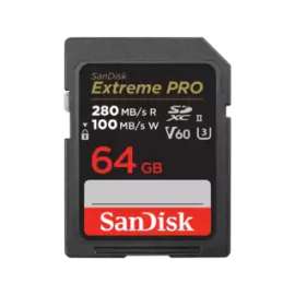 Buy SanDisk 64GB Extreme PRO SDXC UHS-II Memory Card For Camera in [storefront]
