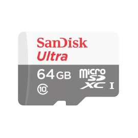 Buy SanDisk MicroSD Card 64GB Class 10 Memory Card without Adapter in [storefront]