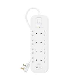 Buy Belkin 8 Way Surge Protector Extension Cable in [storefront]