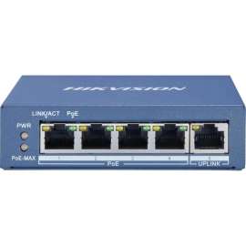Buy Hikvision DS-3E0505P-E/M 4 Port Gigabit Unmanaged POE Switch in [storefront]