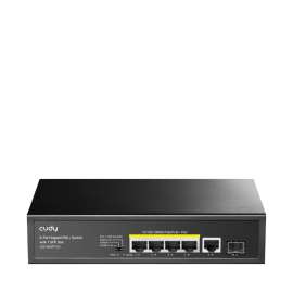 Buy Cudy GS1005PTS1 5Port Gigabit PoE+ Switch with 1 SFP Slot in [storefront]