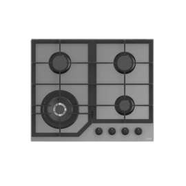Buy Mika MGH62405FGGW 60cm 4 Gas with WOK Built-In Gas Hob in [storefront]