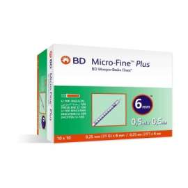 Buy BD 0.5ml 31G 100Pack Microfine Insulin Syringes in [storefront]