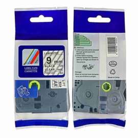 Buy Brother TZ2-121 9mm Black on Clear Compatible Label Tape in [storefront]
