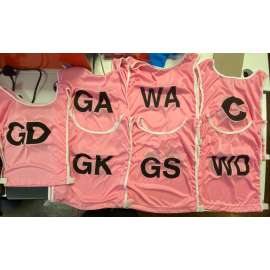 Buy Sparo Set of 7 Netball Bibs in [storefront]