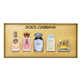 Buy Dolce and Gabbana Travel Exclusive Five Piece Women Perfume Gift Set in [storefront]