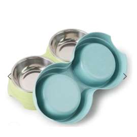 Buy CatLuna Stainless Steel Double Bowl in [storefront]