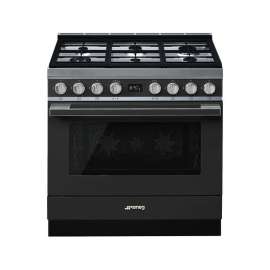 Buy SMEG CPF9GPAN Cooker 6 Gas + Electric Oven cooker in [storefront]