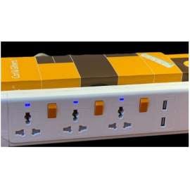 Buy Carl and gilbert 3 Way Power Extension with USB in [storefront]