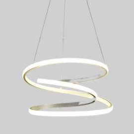 Buy Tronic WH 2021-0305-TC Modern Swirl LED Pendant Light in [storefront]