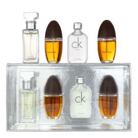 Buy Calvin Klein Four Piece Unisex Perfume Gift Set in [storefront]