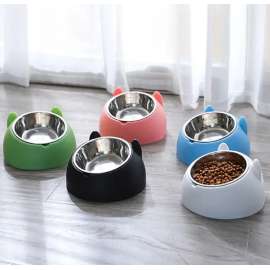 Buy Romeow Tilted Stainless Steel Bowl in [storefront]