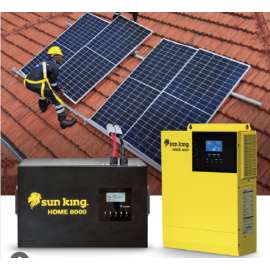 Buy Sun king Home 8000 2 kW Inverter - 2.5 kWh battery - 900 Wp solar in [storefront]