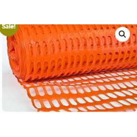 Buy Orange Webbing Fence in [storefront]