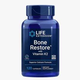 Buy Life Extension Bone Restore with Vitamin K2 120Capsules Supplement in [storefront]
