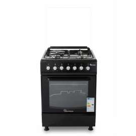 Buy Ramtons RC/807 3Gas + 1Electric 60X60 Black Cooker in [storefront]