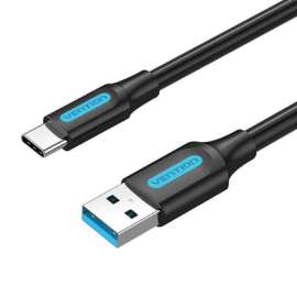 Buy Vention USB 3.0 A Male to C Male1M Black Cable in [storefront]