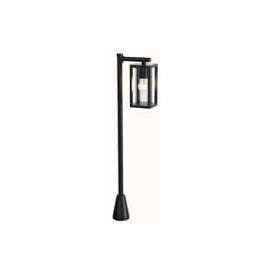 Buy Illumatt ILM1242LF E27 1000mm IP65 Black Lantern Bollard light in [storefront]