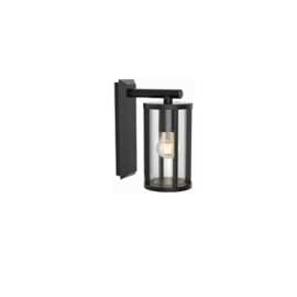 Buy Illumatt E27 RD IP65 Black Wall Lantern Light in [storefront]