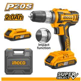 Buy Ingco CIDLI200215 20V 45Nm LI-ION Cordless Impact Drill in [storefront]