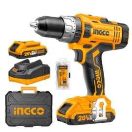 Buy Ingco CIDLI2003 20V 55Nm LI-ION CORDLESS IMPACT DRILL in [storefront]