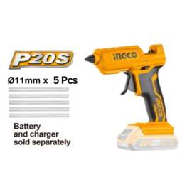 Buy Ingco CGGLI2001TM LI-ION 20V Glue Gun in [storefront]