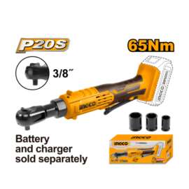 Buy Ingco CDRLI2060151 20V LI-ION Cordless Drive Ratchet in [storefront]