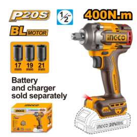 Buy Ingco CIWLI20401 Cordless Impact Wrench in [storefront]