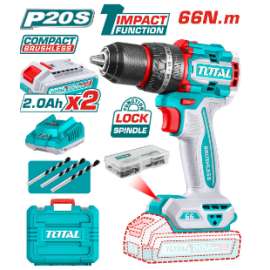 Buy Total TIDLI20668 20V Compact Brushless Cordless Impact Drill in [storefront]