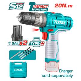 Buy Total TIDLI12202 12V  Cordless impact drill in [storefront]