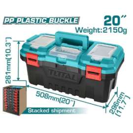 Buy Total TPBX0201 20″ Plastic tool box in [storefront]