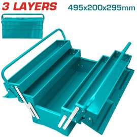 Buy Total THT10701 495x200x295mm 3 Layers Tool box in [storefront]