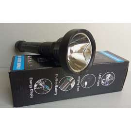 Buy Rechargeable LED flashlight with a built-in battery and energy display in [storefront]