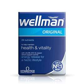 Buy Vitabiotics Wellman 30Tablets Supplement in [storefront]