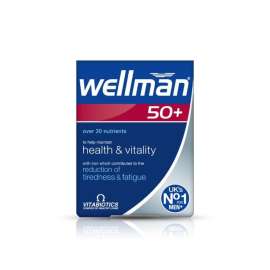Buy Vitabiotics Wellman 50+ 30Tablets Supplement in [storefront]