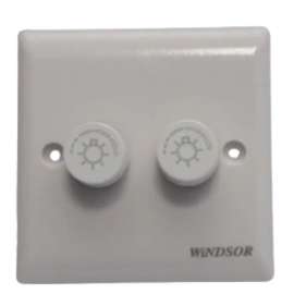 Buy Windsor E356 Ivory 2 Gang 500W Dimmer Switch in [storefront]