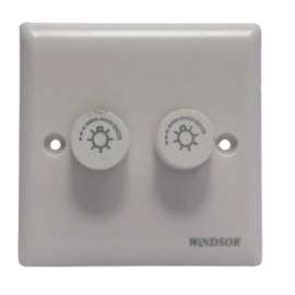 Buy Windsor WIN1775 Ivory 2 Gang 400W Dimmer Switch in [storefront]